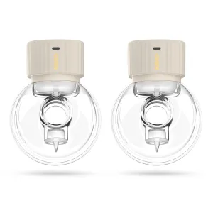 NENO Odsávačka mlieka Vento Duo bezdrôtová hands-free mušľová 3-fázová, USB-C