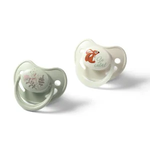 BABYONO Cumlíky silikónové anatomické 6-18m, 2 ks
