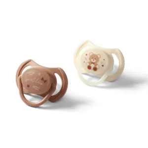 BABYONO Cumlíky silikónové symetrické 0-6m, 2 ks