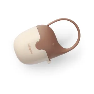 BABYONO Puzdro na cumlík slon béžovej 0m+