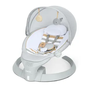 INGENUITY Lehátko s hojdaním a vibráciou Bounce & Sway – Pebble Shore™, 0m+