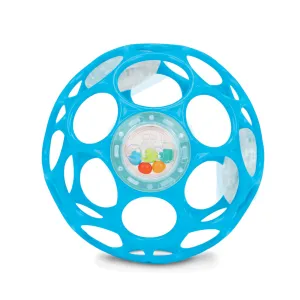 OBALL Hračka Oball RATTLE 10 cm blue 0m+