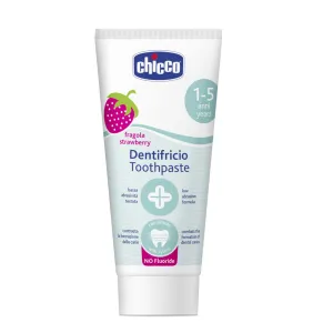 CHICCO Pasta zubná Jahoda bez fluóru 50ml, 12m+