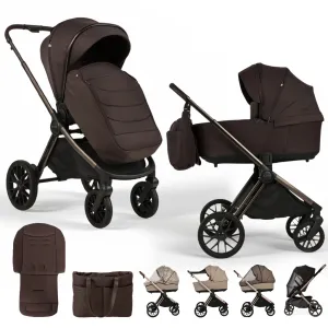 ADAMEX Kočík kombinovaný Bianco 13 New Chocolate Brown