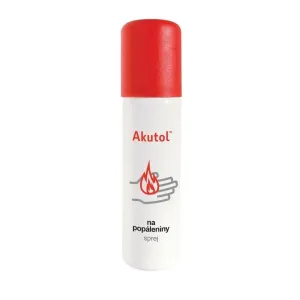 AKUTOL Sprej na popáleniny a slnečné popáleniny s Aloe Vera (50 ml)