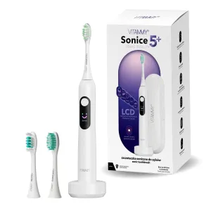 VITAMMY SONICE 5+ Black Sonická zubná kefka (5 režimov + displej) – Biela