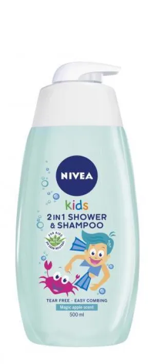 NIVEA Kids 2in1 Detský sprchový gél Boy