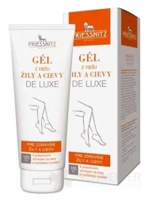 Priessnitz Gél z radu Žily a cievy DE LUXE 125 ml