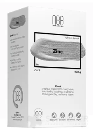 nesVITAMINS Zinc 15 mg, 60 cps