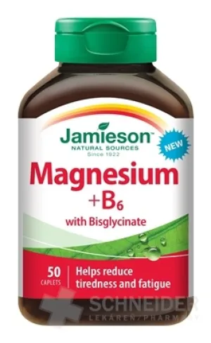 JAMIESON HORČÍK + VITAMÍN B6 S BISGLYCINÁTOM