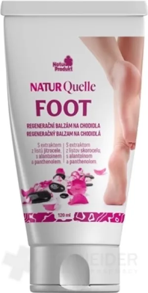 NATURQuelle FOOT Regeneračný balzam na chodidlá