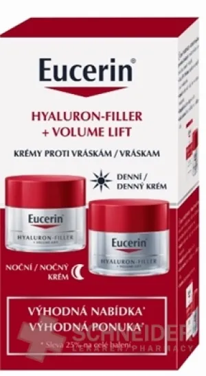 Eucerin HYALURON-FILLER+Volume-Lift krémy