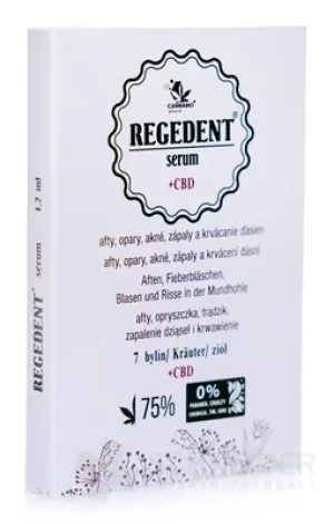 CANNABIOpharm REGEDENT serum + CBD