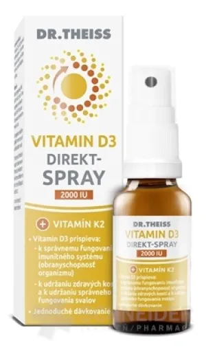 Dr.Theiss VITAMÍN D3 DIREKT - SPRAY