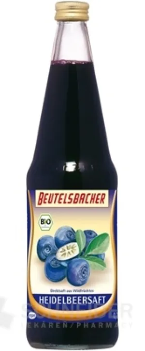 BEUTELSBACHER BIO Čučoriedková šťava