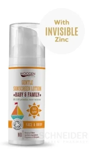 WoodenSpoon Opaľovacie mlieko Baby & Family SPF 30