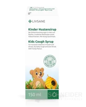 LIVSANE Detský sirup proti kašľu