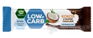topnatur Tyčinka LOW CARB Kokos v čokoláde