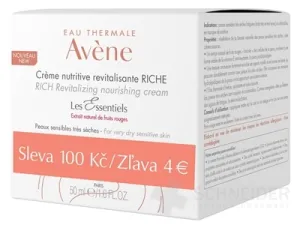 AVENE CREME NUTRITIVE COMPENSATRICE RICHE (zľava)