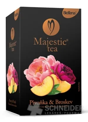 Biogena Majestic Tea Broskyňa & Pivonka