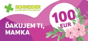 Darčekový poukaz deň matiek 100€