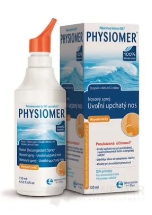 PHYSIOMER Nosový sprej Hypertonický