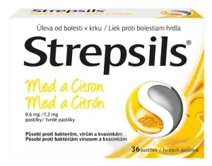 STREPSILS Med a Citrón 36 pastiliek
