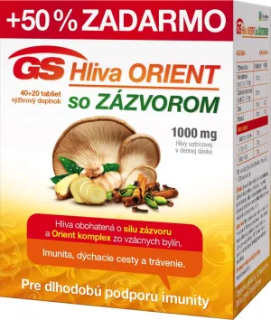 GS Hliva Orient so zázvorom, tbl. 40+20