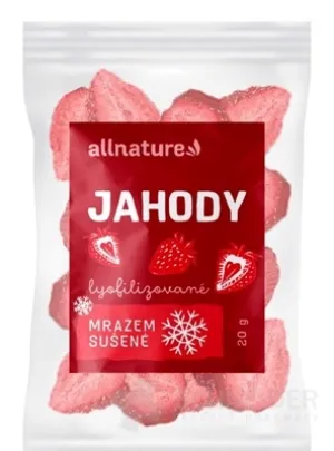 Allnature JAHODY MRAZOM SUŠENÉ
