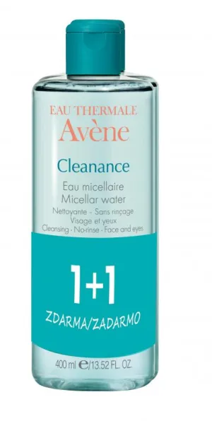 Avene Cleanance Micelárna voda 2x400ml
