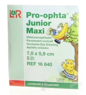 PRO-OPHTA JUNIOR MAXI OČNÉ KRYTIE
