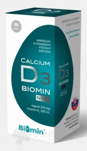 BIOMIN CALCIUM NEO S VITAMÍNOM D3