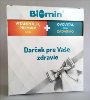 BIOMIN VITAMIN K2 D3 PREMIUM darčekové balenie