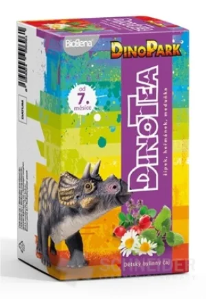 Biogena DinoTea šípka, rumanček, medovka