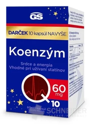 GS Koenzým Q10 60 mg darček 2023