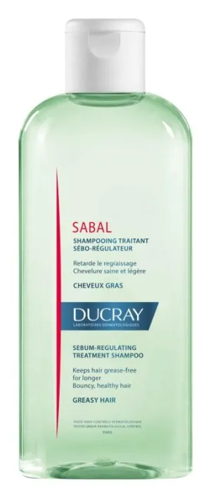 Ducray Sabal šampón regulujúci tvorbu mazu 200ml