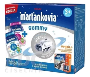 Marťankovia GUMMY 50+50tbl.+kozmochrobák