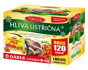 TEREZIA HLIVA USTRICOVITÁ S RAKYTNÍKOVÝM OLEJOM