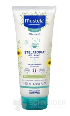Mustela BÉBÉ STELATOPIA Čistiaci GÉL