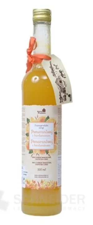 NaturProdukt Sirup Pomarančový s kardamómom