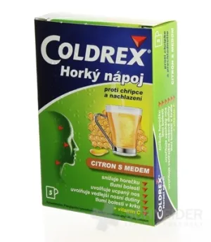Coldrex Horúci nápoj Citrón s medom