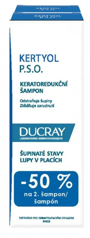 Ducray Kertyol P.S.O. keratoredukčný liečebný šampón 2x200ml