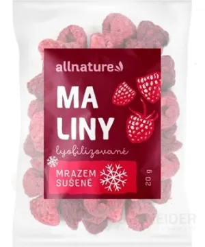 Allnature MALINY MRAZOM SUŠENÉ