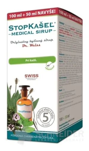 STOPKAŠEĽ Medical SIRUP - Dr.Weiss