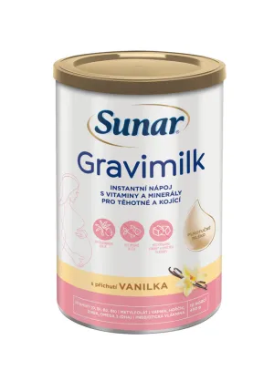 Sunar Gravimilk s príchuťou vanilka