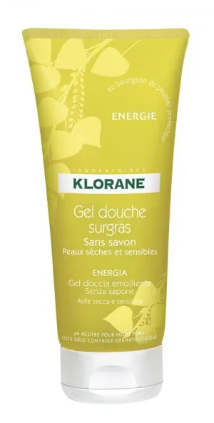 Klorane sprchový gél Energie 200ml