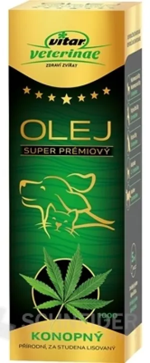 VITAR Veterinae KONOPNÝ OLEJ