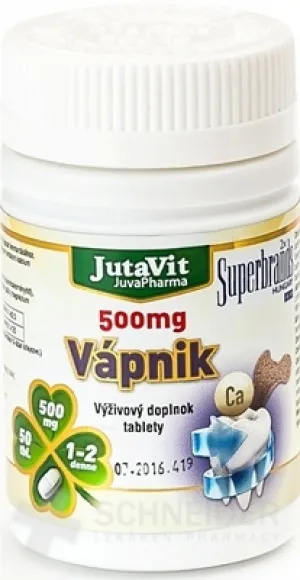 JutaVit Vápnik 500 mg