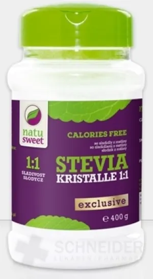 NATUSWEET STEVIA KRISTALLE 1:1