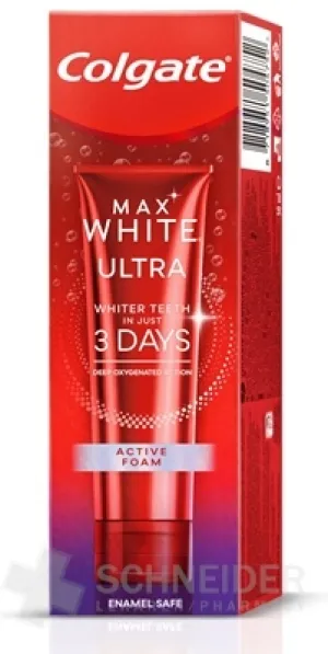 COLGATE MAX WHITE ULTRA AKTÍVNA PENA